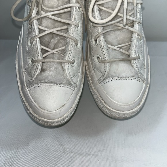 Converse Chuck Taylor All Star Sz 8 Street Warmer Ripple High Top White 562423C - Picture 9 of 16